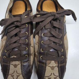 Women’s Coach Lace-Up Derby Sneakers